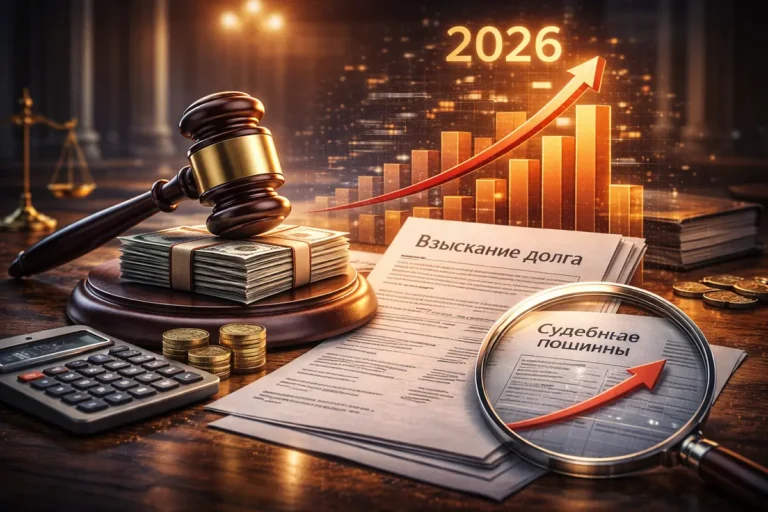 Как изменения в судебных пошлинах 2026 года влияют на процесс взыскания долгов